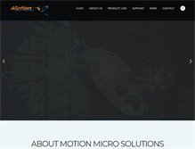 Tablet Screenshot of motionmicro.com